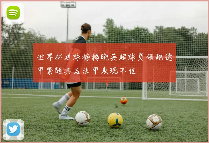 世界杯进球榜揭晓英超球员领跑德甲紧随其后法甲表现不佳